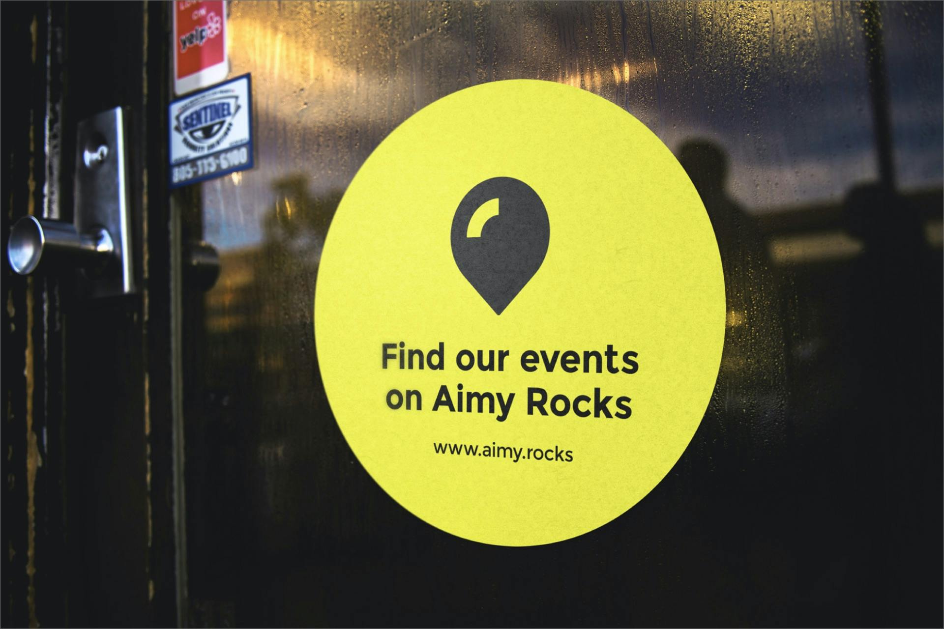 Aimy Rocks Poster
